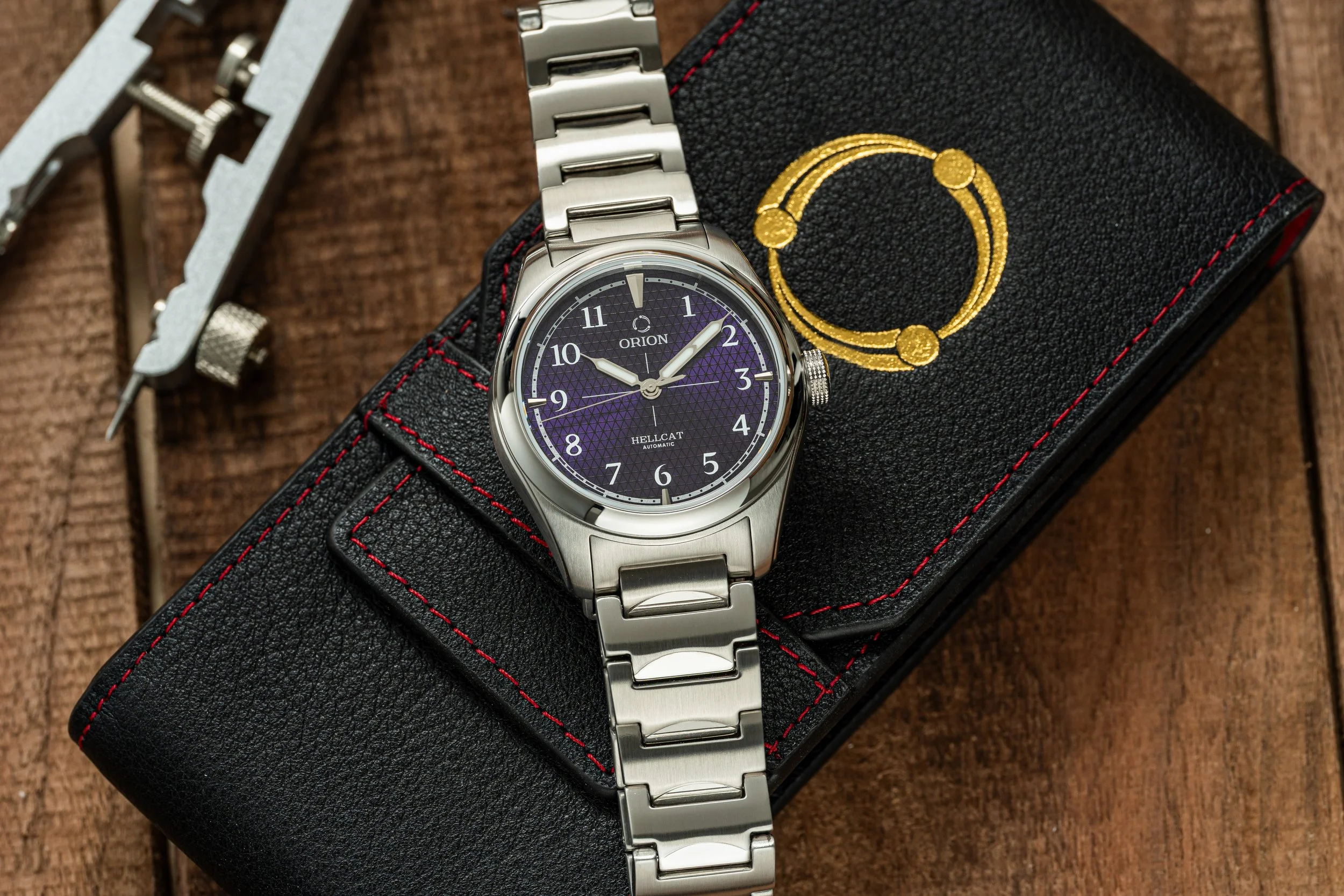 Hellcat 36: Deep Purple — Orion Watches